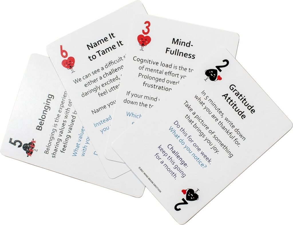 52 Essential Emotional Intelligence Training - Relationship Skills Card Game for Empathy, Trust Building Activities, Conversation Starters, Team Icebreaker Tools - by Harvard Researcher