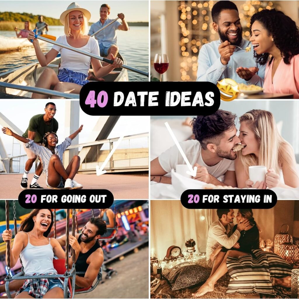 Lets Have A Date - Fun  Romantic Date Night Ideas for Couples - 40 Scratch Off Cards for a Couple - Relationship Card Games