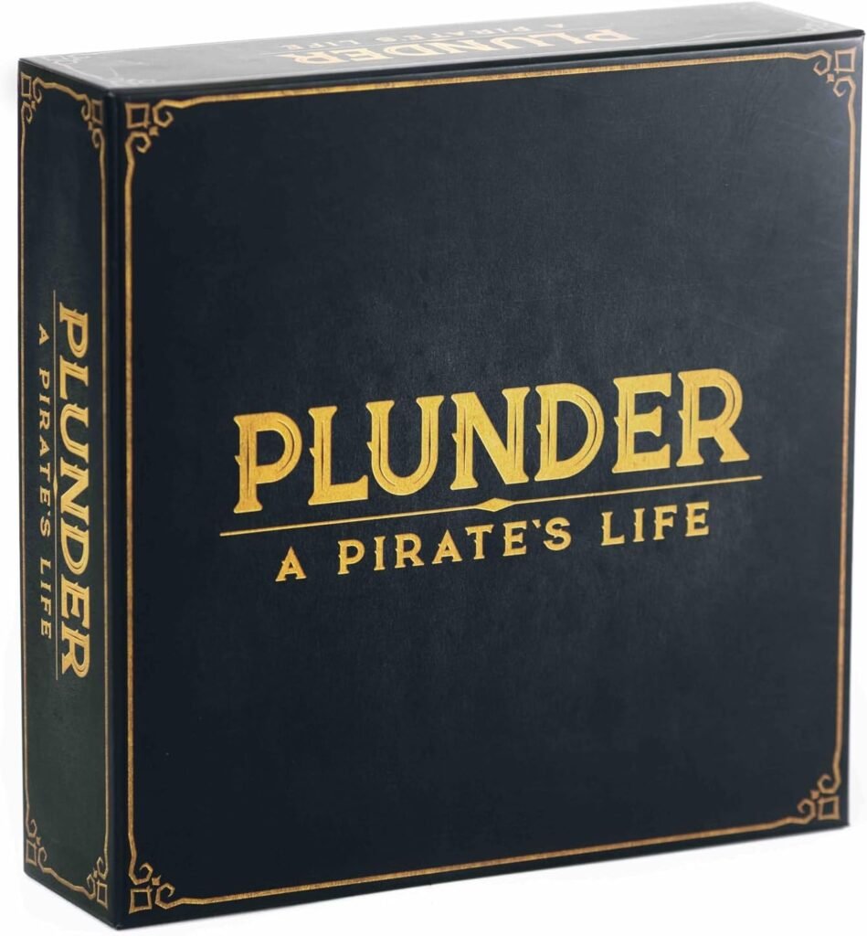 Plunder - Family Board Games - Board Games for Adults and Kids - Strategy Board Games - Fun Family Game Night - Ages 10 and Up - 2 to 6 Players