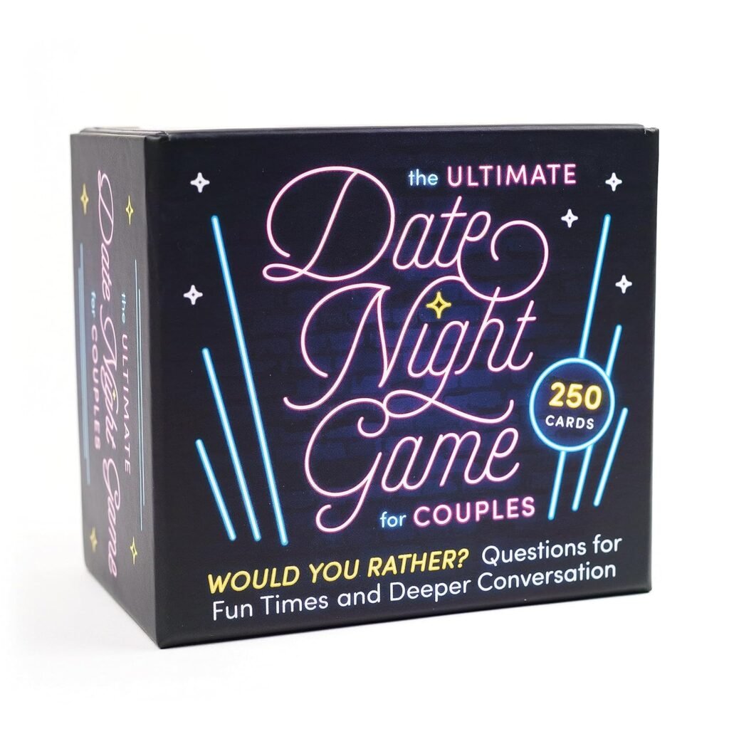 The Ultimate Date Night Game for Couples: Would You Rather? Questions for Fun Times and Deeper Conversation (Card Games for Couples)     Cards – May 30, 2023