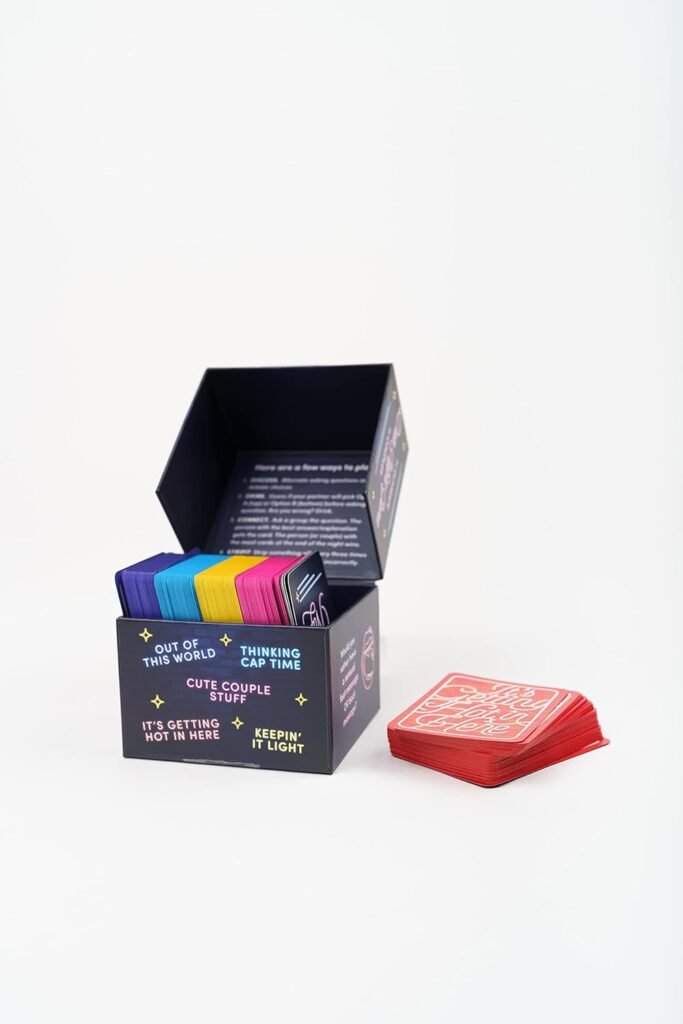 The Ultimate Date Night Game for Couples: Would You Rather? Questions for Fun Times and Deeper Conversation (Card Games for Couples)     Cards – May 30, 2023