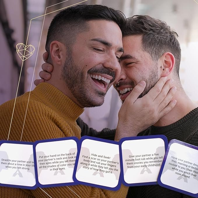 Touch  Tell - Conversation Couples Card Game for Connecting on a Deeper Level - Romantic Relationship Card Game to Play Together for Date Night