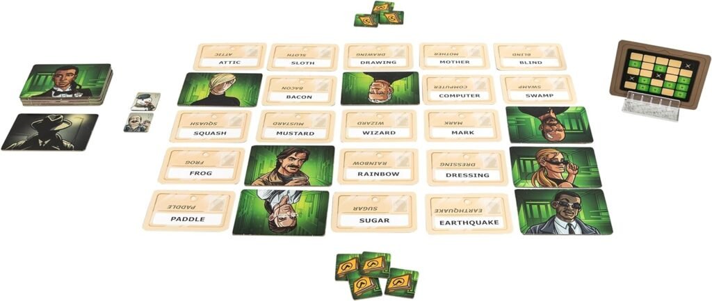 Codenames: Duet - The Two Player Word Deduction Game by CGE Czech Games Edition