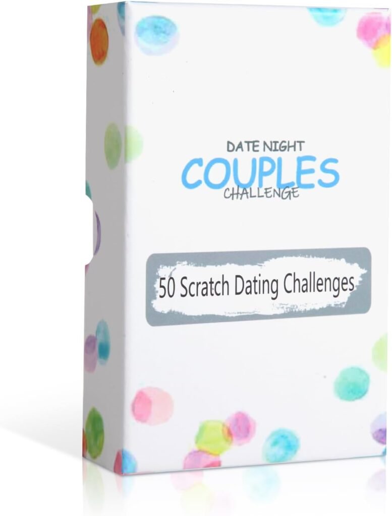 50 Date Ideas Couples Card Games for Date Night-Unique Adventure Challenge Scratch Off Date Night Ideas,Engagement Gifts for Couples