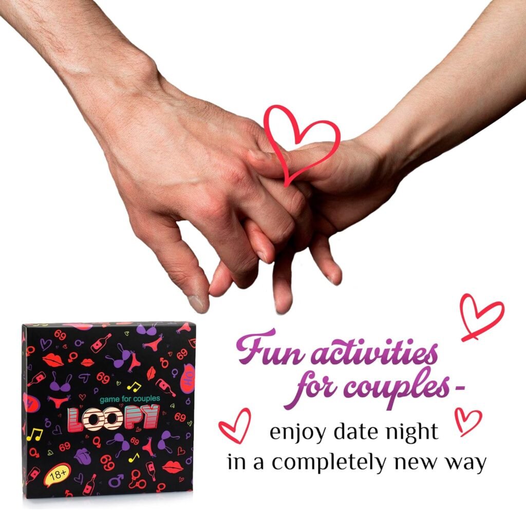 LOOPY - Unique Couples Board Game to Deepen Connections and Spark Joyful Adventures - Card Game and Gift for Him and Her