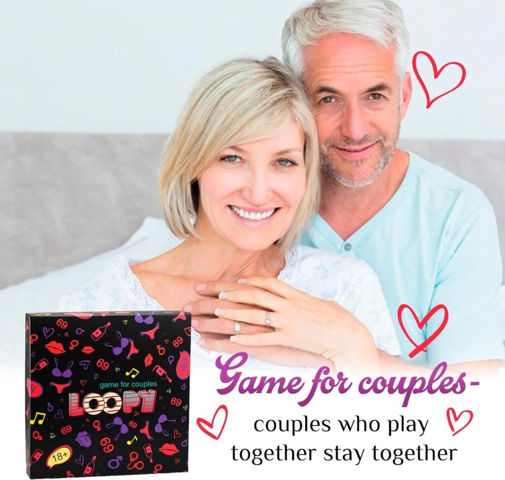 LOOPY - Unique Couples Board Game to Deepen Connections and Spark Joyful Adventures - Card Game and Gift for Him and Her