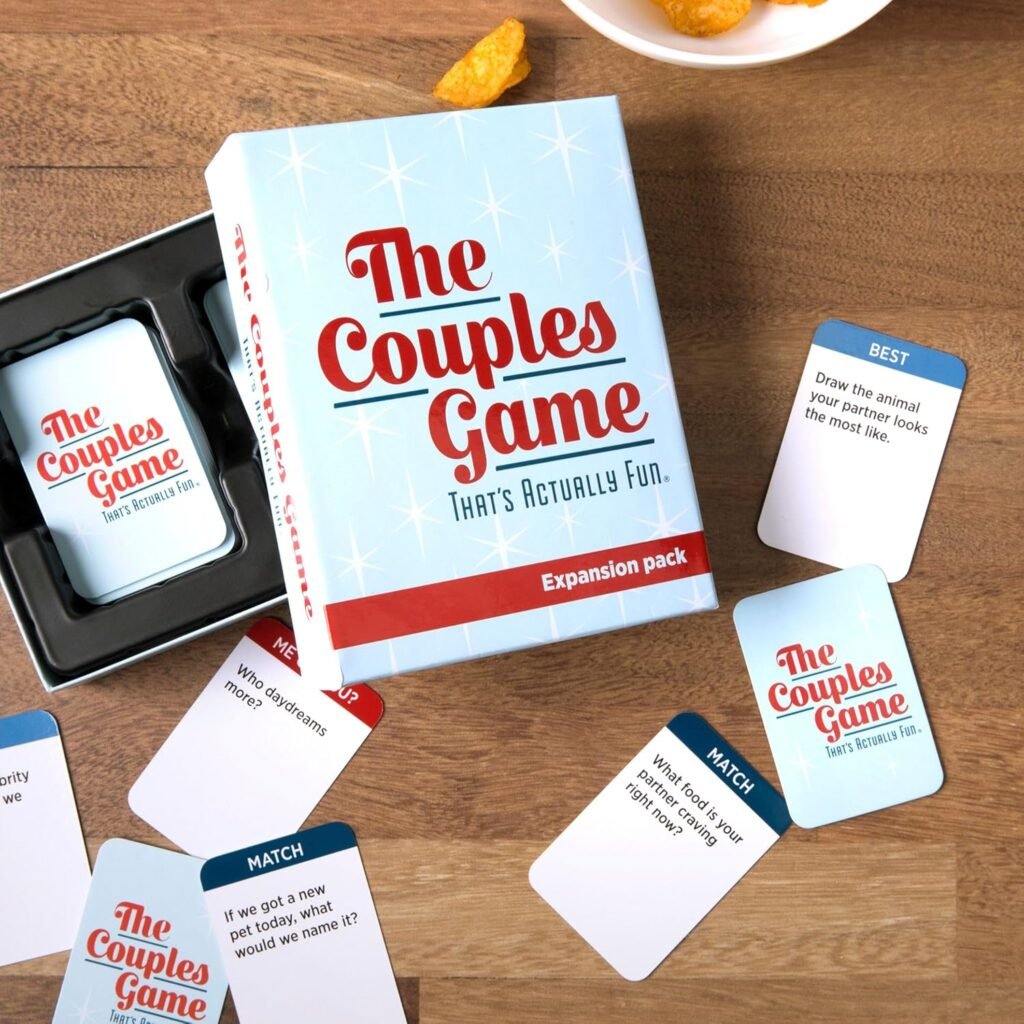 DSS Games The Couples Game That’s Actually Fun Expansion Pack [150 Questions to Play with Your Partner]