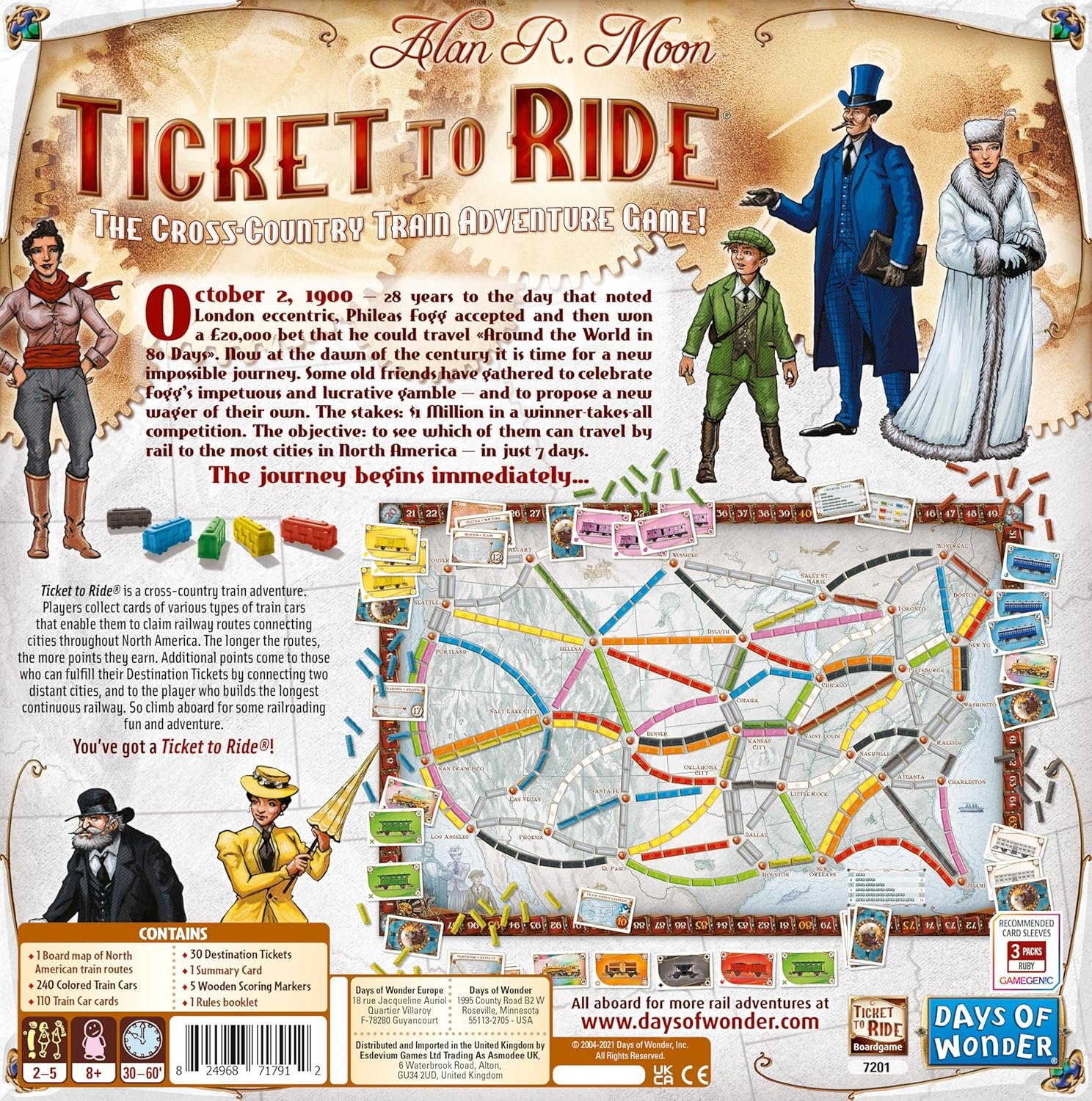 Ticket to Ride Board Game Review