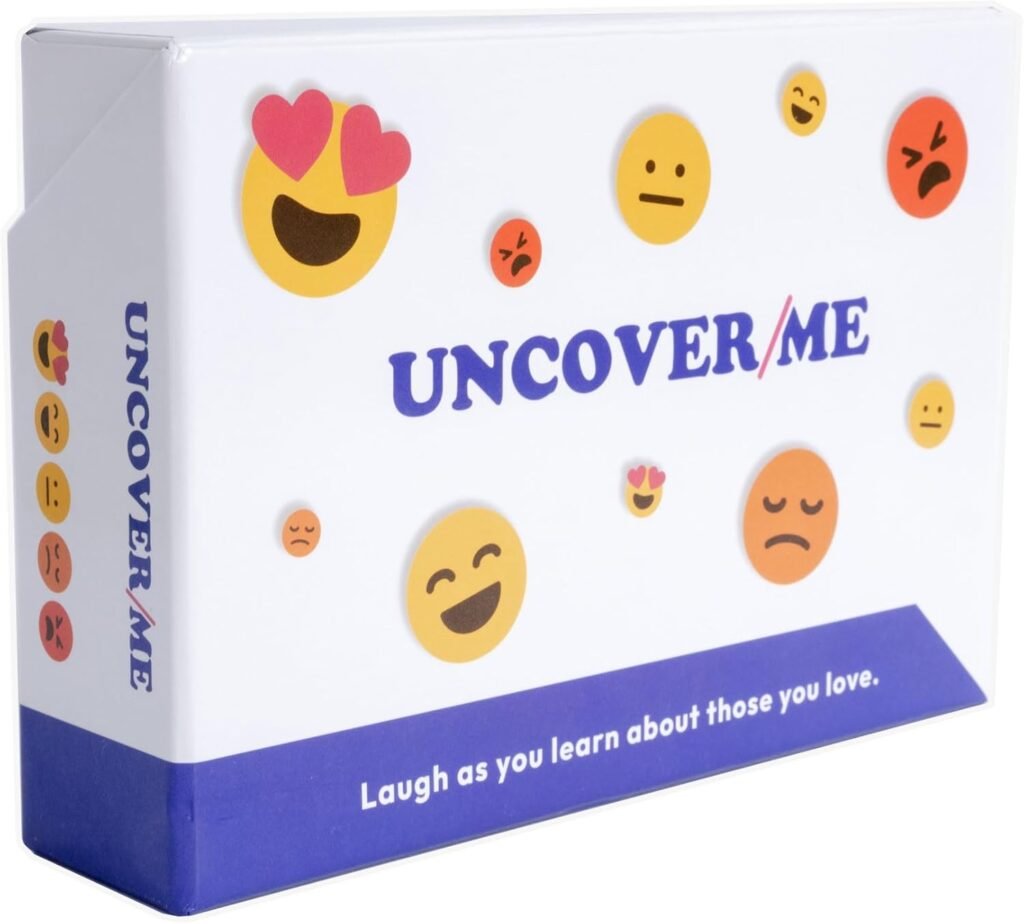 Uncover Me: Interactive Adult Card Game for Couples and Friends, Date Night Party Game, Communication and Conversation Starter